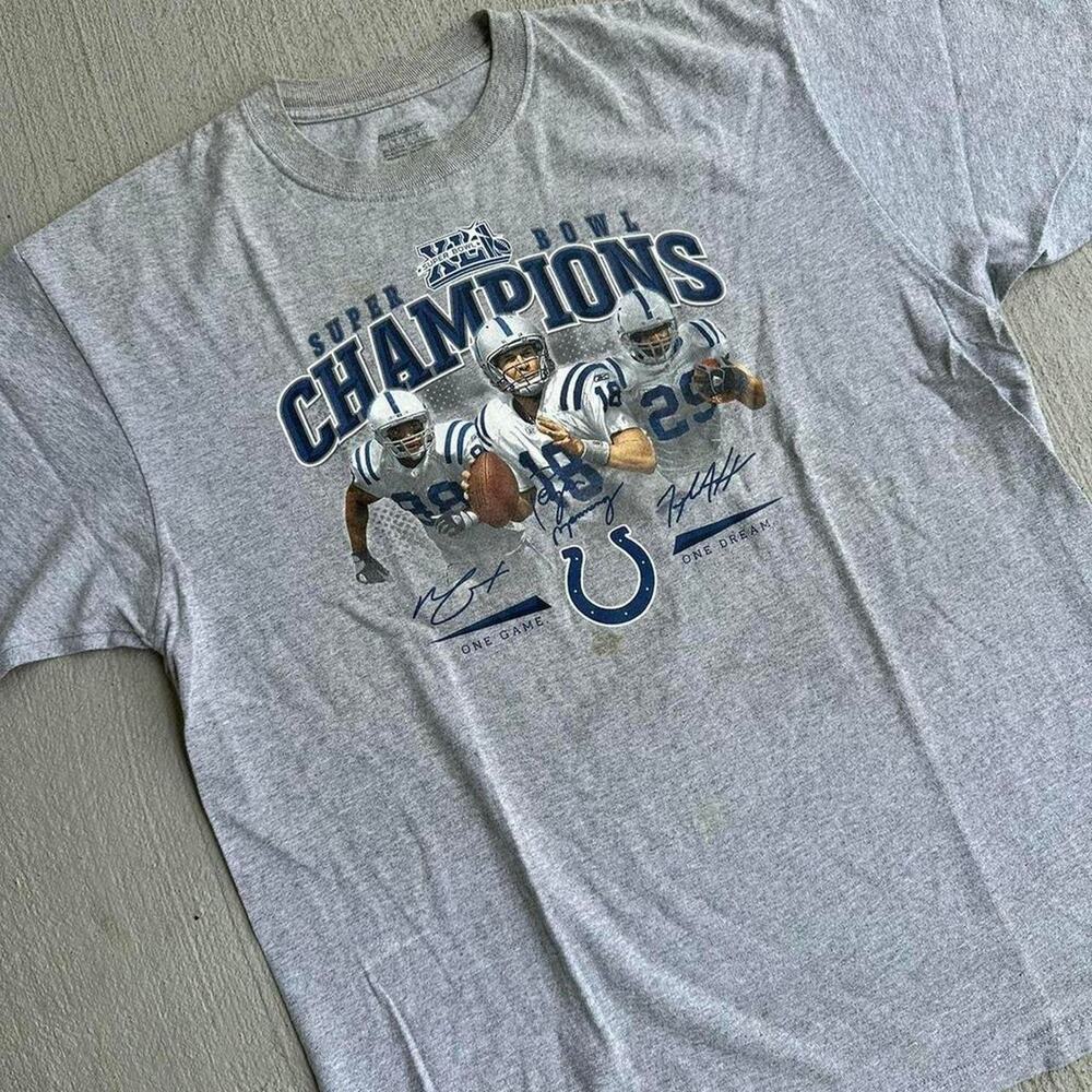Vintage Indianapolis Colts Super Bowl Shirt